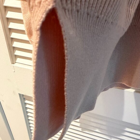 ANRABESS Oversized Batwing Sleeve Crewneck Sweater Flush Pink NWOT Size S - Picture 8 of 9